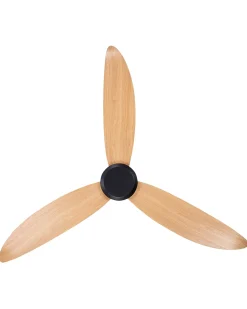 Loftsventilator MALAD Med fjernbetjening Sort