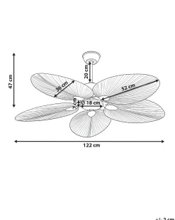 Loftsventilator MAMMOTH Naturlig