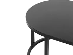 Loungesæt med bord 3 personers MONTEFALCO Metal Hvid