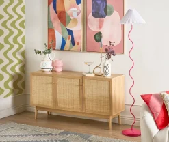 Lærred ADELFIA Abstrakt motiv 63 x 99 cm Multifarvet