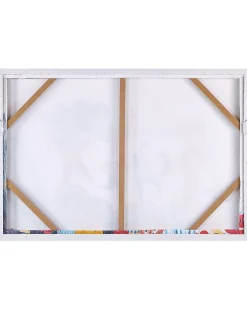Lærred BIBBIENA Motiv for børn 63 x 99 cm Multifarvet