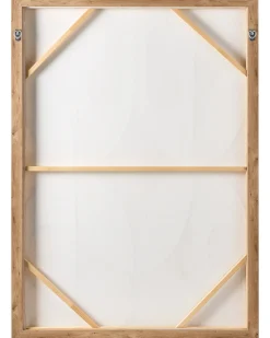 Lærred COLERAINE Abstrakt motiv Beige