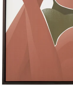 Lærred FELTRINA Feminint motiv 63 x 99 cm Hvid