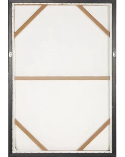 Lærred GALEATA Dyre motiv 63 x 99 cm Sort