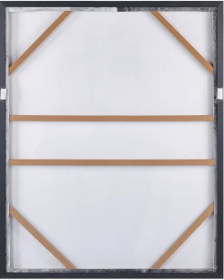 Lærred JESI Abstrakt motiv 83 x 103 cm Grå