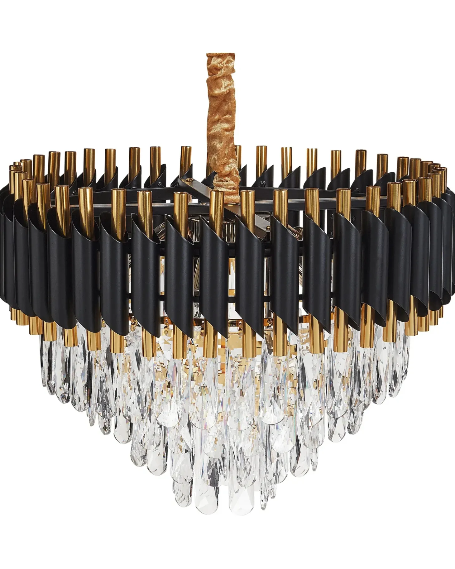 Lysekrone ABELLAS Metal Guld