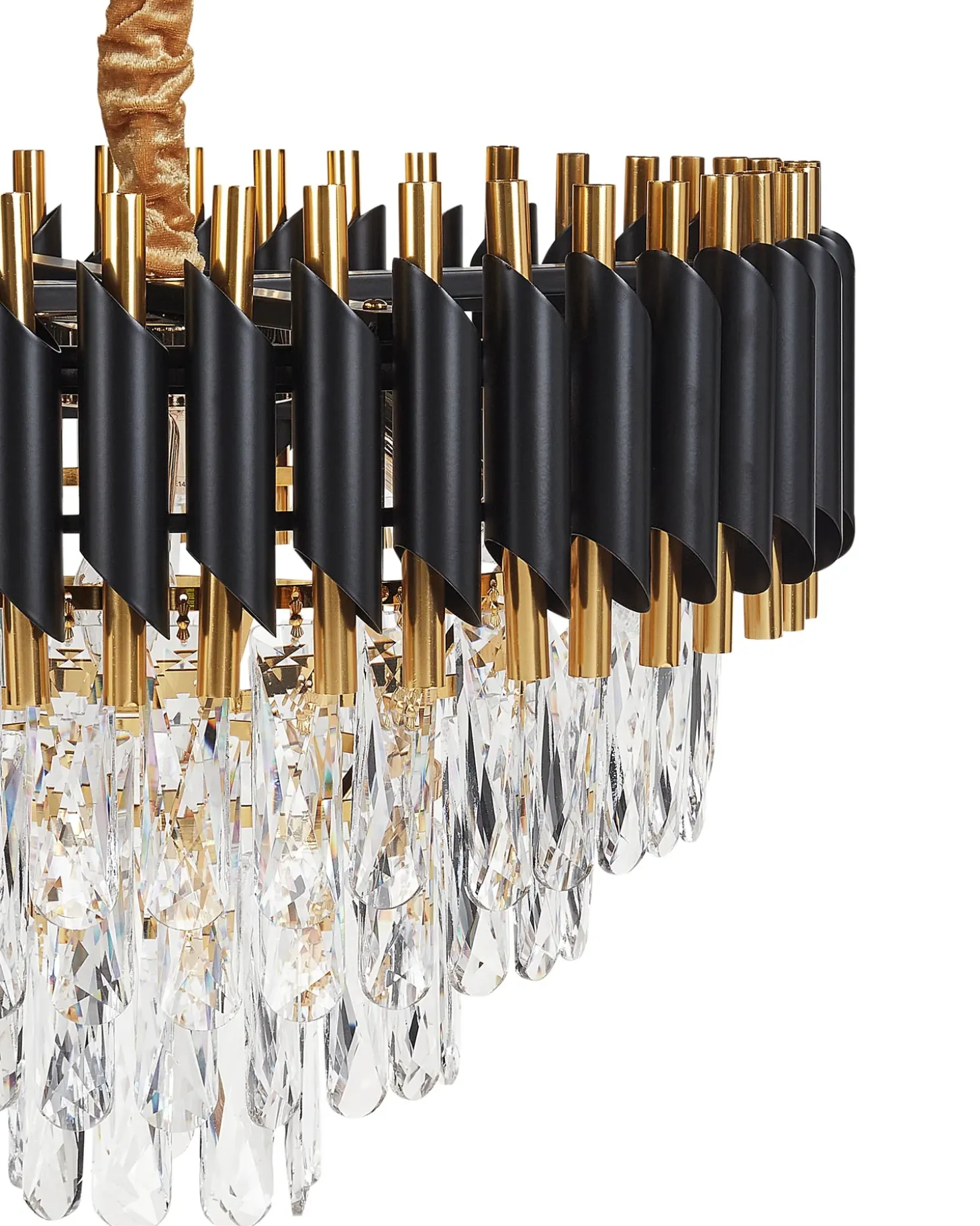 Lysekrone ABELLAS Metal Guld