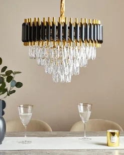 Lysekrone ABELLAS Metal Guld