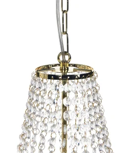 Lysekrone DIAMANTE Metal Guld