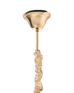 Lysekrone JEMNI Krystal Guld