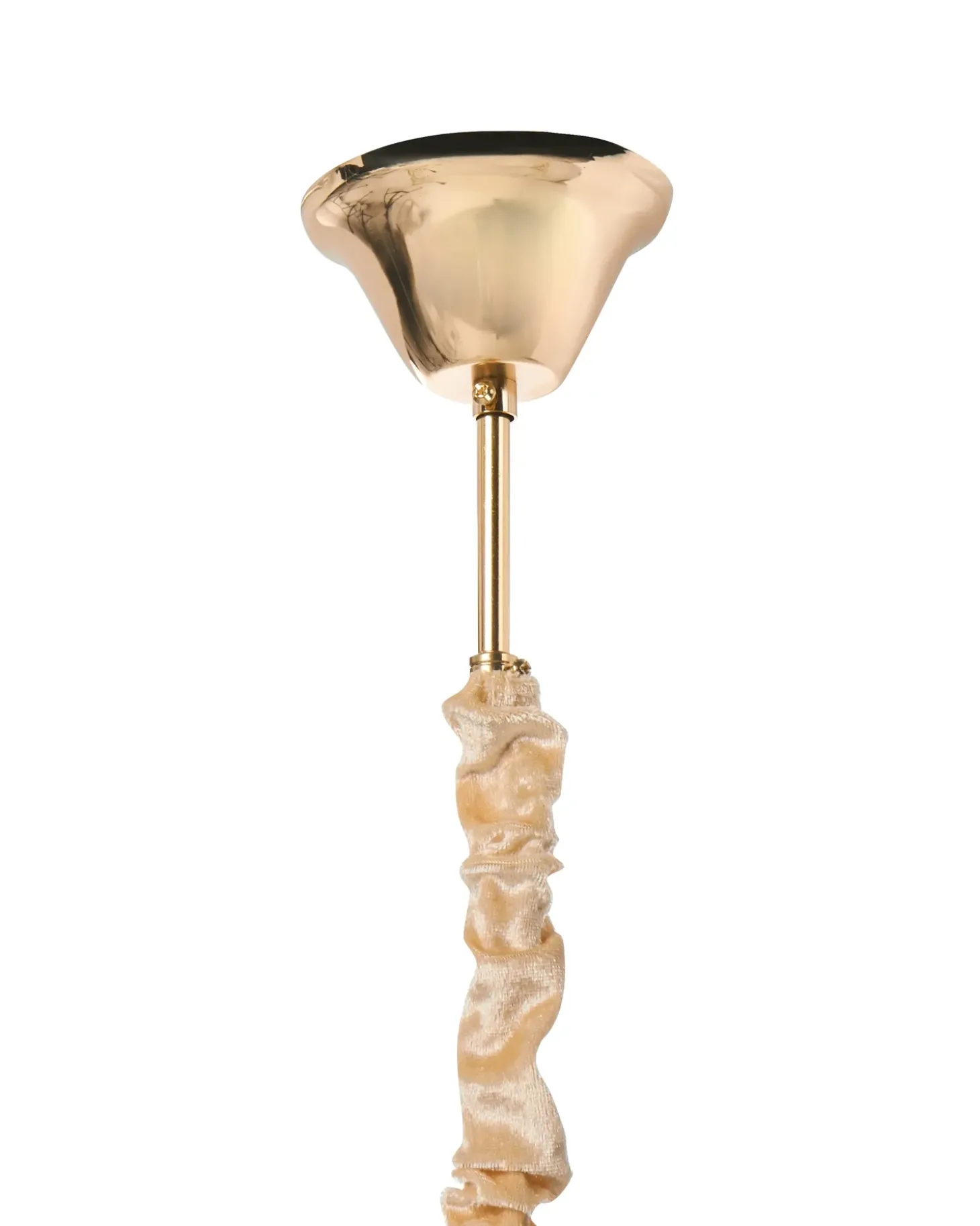 Lysekrone JEMNI Krystal Guld