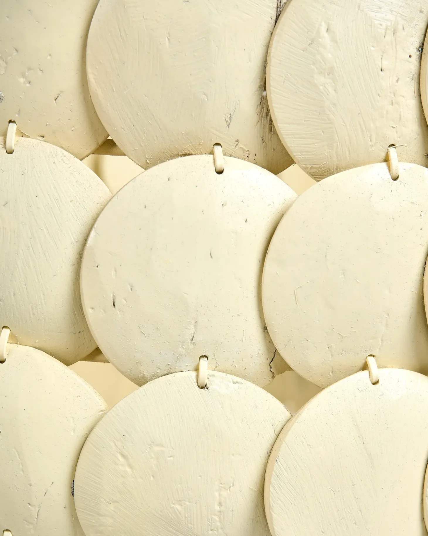 Lysekrone KOTMALE Kokosnødde-skal Lys Beige