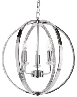 Lysekrone TENOIRO Metal Sølv