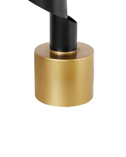 Lysestage AMILLY Metal 51 cm Sort