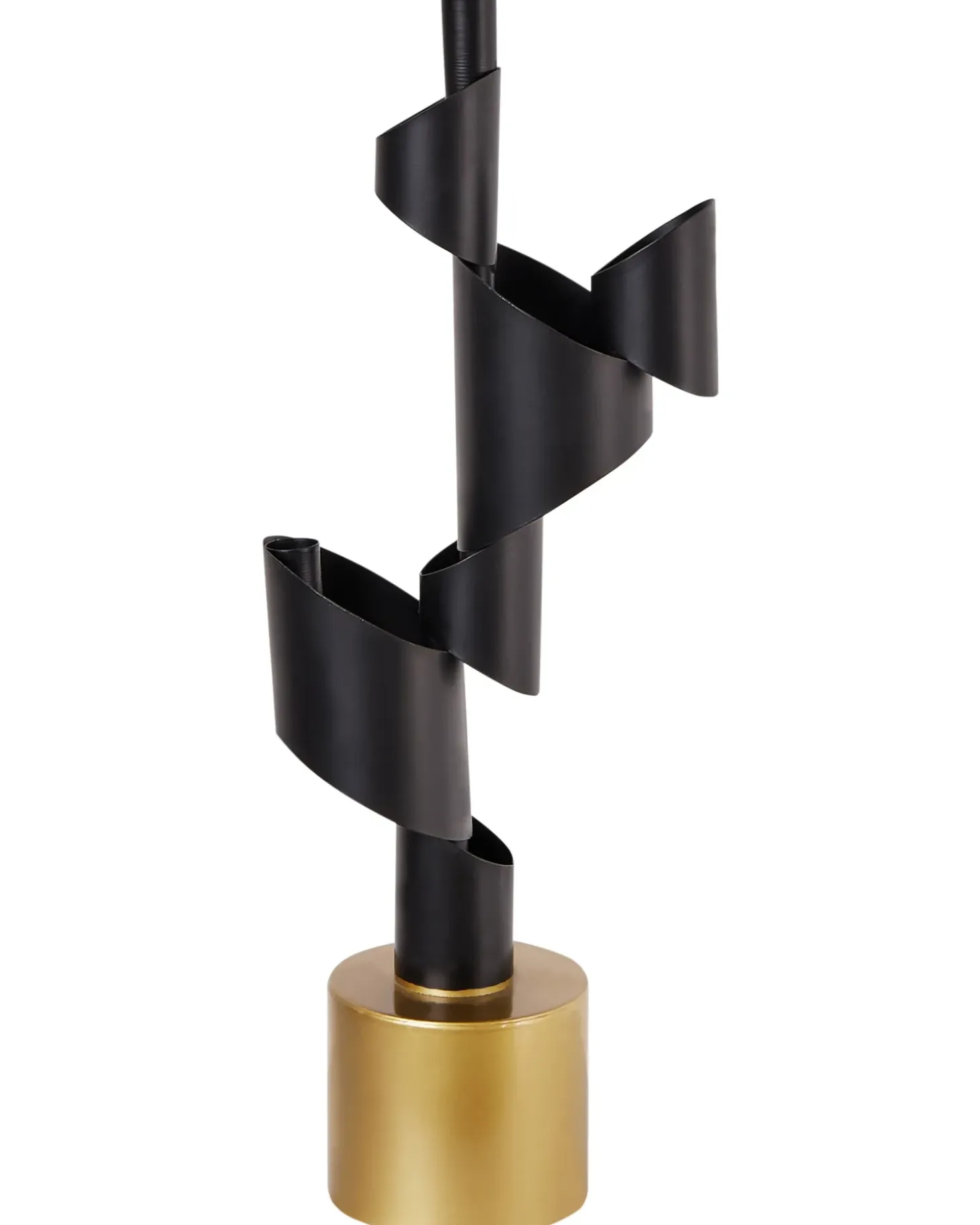 Lysestage AMILLY Metal 51 cm Sort