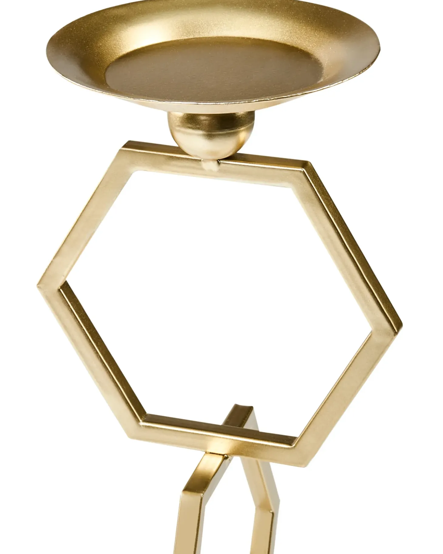 Lysestage ARDEE Metal 44 cm Guld