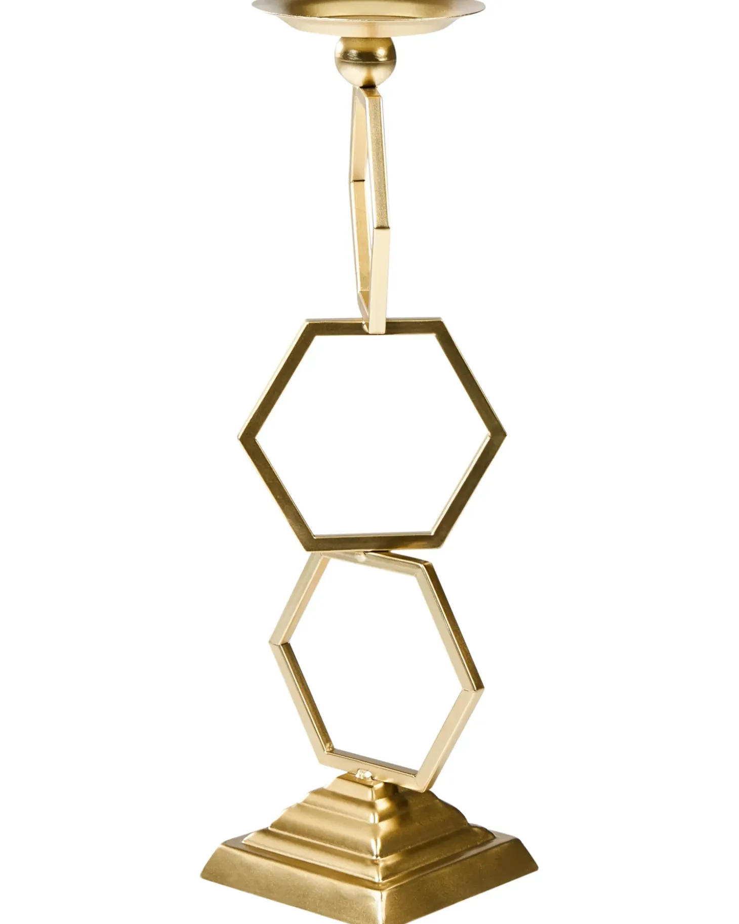 Lysestage ARDEE Metal 44 cm Guld
