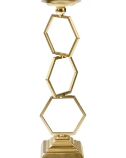Lysestage ARDEE Metal 44 cm Guld