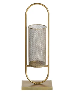 Lysestage BOHOL Metal 53 cm Guld