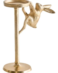 Lysestage KOSOR Metal 25 cm Guld