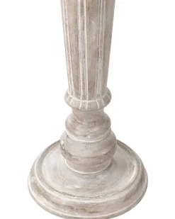 Lysestage MALLAWI Mangotræ 50 cm Lysebrun