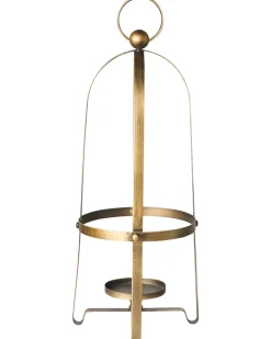 Lysestage MARAWI Metal 48 cm Guld