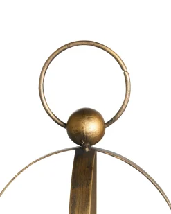 Lysestage MARAWI Metal 48 cm Guld