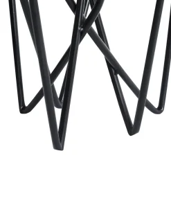 Lysestage MATOSINHOS Metal 54 cm Sort