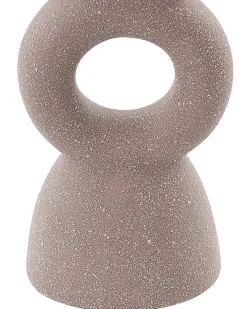 Lysestage NAOUSA Keramik 23 cm Beige