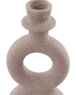 Lysestage NAOUSA Keramik 23 cm Beige