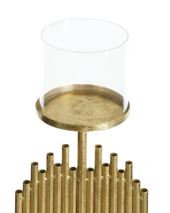 Lysestage NIAS Metal 53 cm Guld