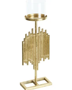 Lysestage NIAS Metal 53 cm Guld