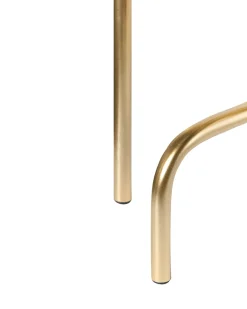 Lysestage PORRTELA Metal 50 cm Guld