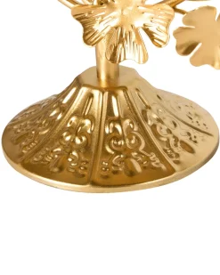 Lysestage RAMADA Metal 25 cm Guld