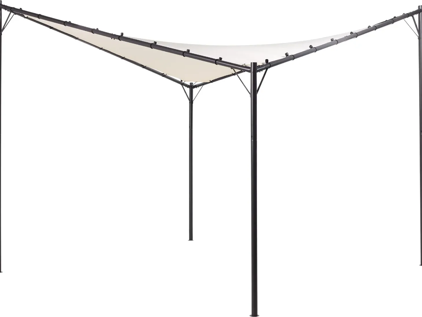 Lysthus AVENTINE Metal 300 cm 300 cm Beige