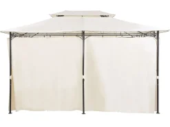 Lysthus COLOS Metal 400 cm 300 cm Beige