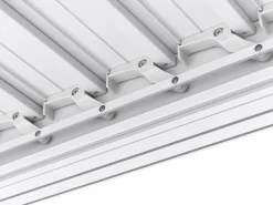 Lysthus FORNOLI Metal 296 cm 296 cm Hvid