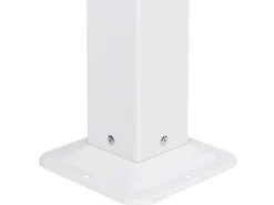 Lysthus FORNOLI Metal 296 cm 296 cm Hvid