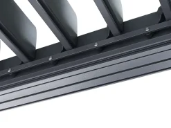 Lysthus FORNOLI Metal 296 cm 296 cm Sort