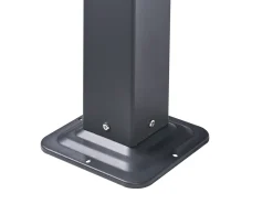 Lysthus FORNOLI Metal 296 cm 296 cm Sort