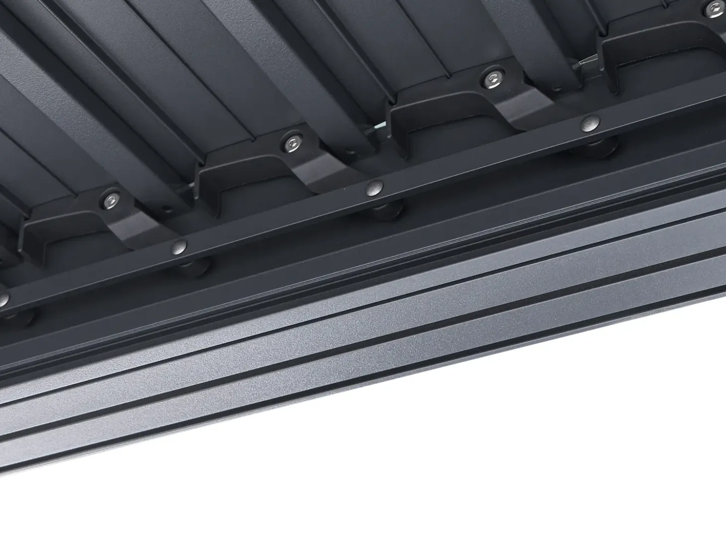 Lysthus FORNOLI Metal 296 cm 296 cm Sort