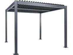 Lysthus FORNOLI Metal 296 cm 296 cm Sort