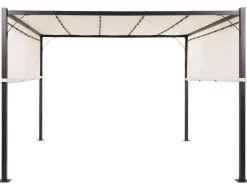 Lysthus LED PARGA Metal 310 cm 310 cm Beige