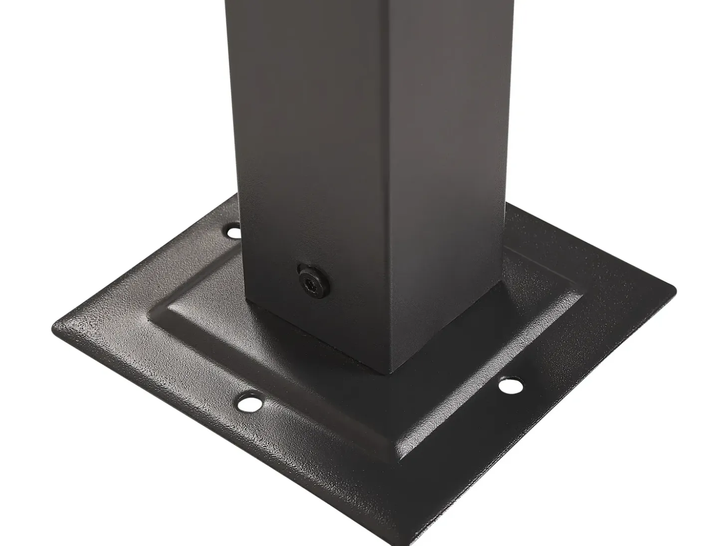 Lysthus LED PARGA Metal 310 cm 310 cm Mørkegrå
