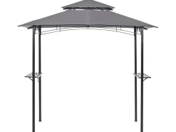 Lysthus NARO Metal 240 cm 148 cm Grå