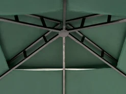 Lysthus NARO Metal 240 cm 148 cm Mørkegrøn