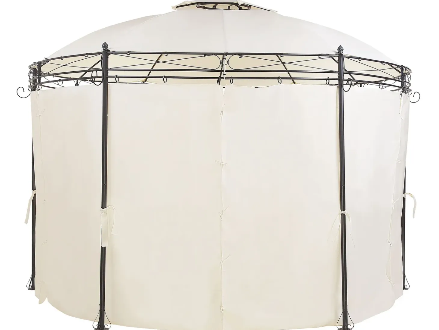 Lysthus SAFARA Metal 368 cm 368 cm Beige