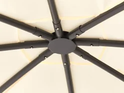 Lysthus VOMERO Metal 305 cm 305 cm Beige