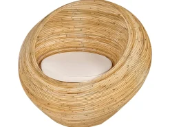 MAIORI 4 personers havesofasæt Naturlig Rattan