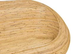 MAIORI 4 personers havesofasæt Naturlig Rattan